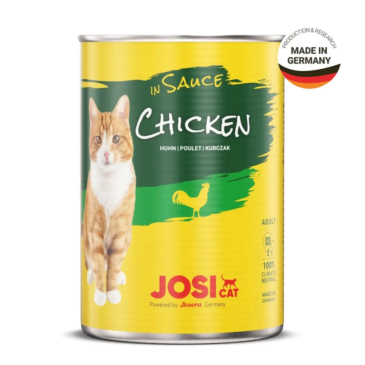Josicat Pui bax conservă hrană umedă pisici (în sos) 415g x 12