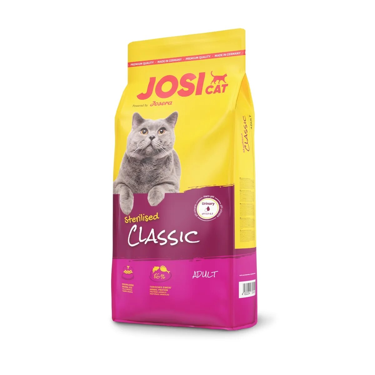 Josicat Sterilised Pasăre hrană uscată pisici sterilizate 10kg