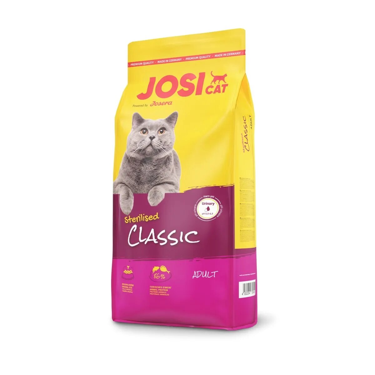 Josicat Sterilised Pasăre hrană uscată pisici sterilizate 18kg