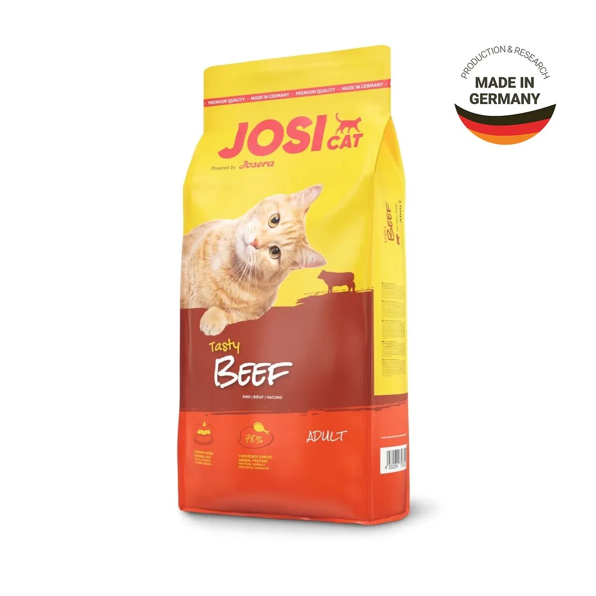 Josicat Tasty Vită hrană uscată pisici 10kg