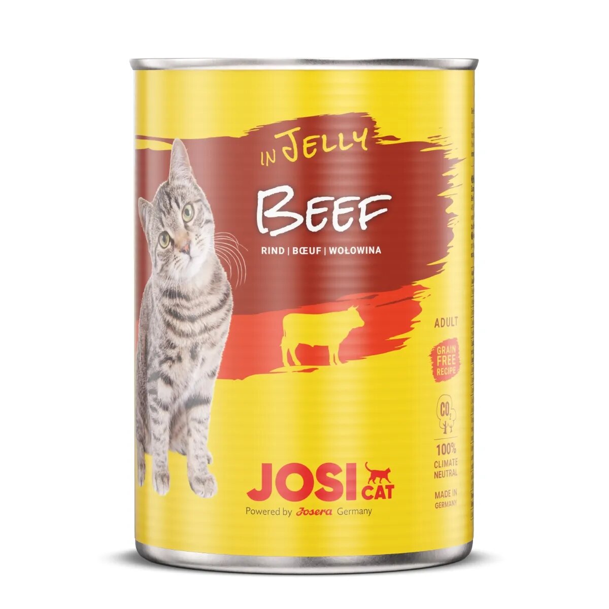 Josicat Vită bax conservă hrană umedă pisici (în aspic) 400g x 12
