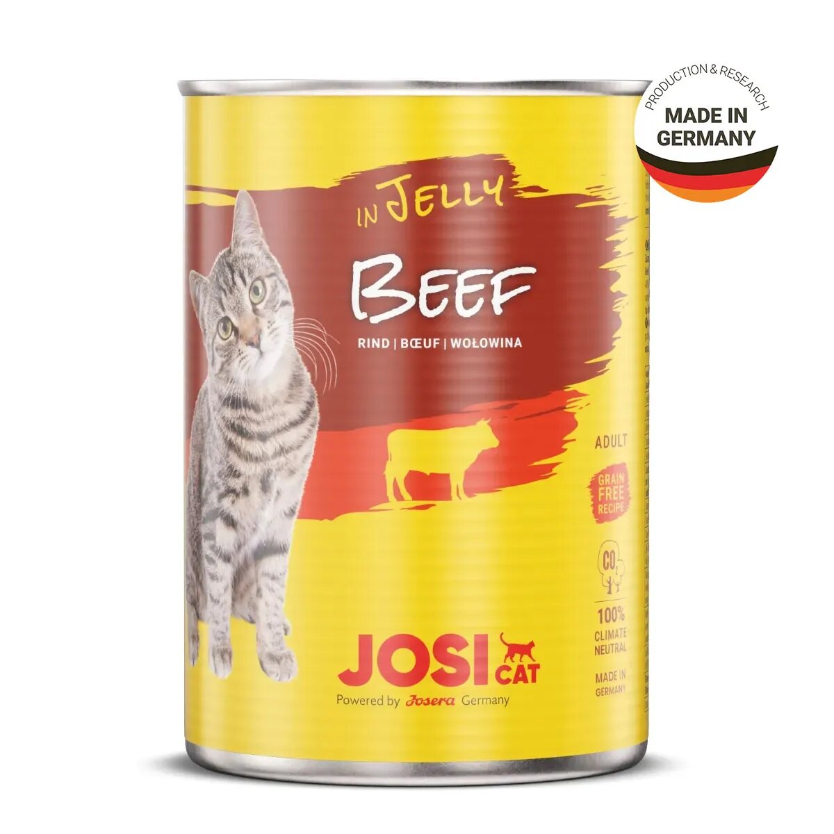 Josicat Vită bax conservă hrană umedă pisici (în aspic) 400g x 12
