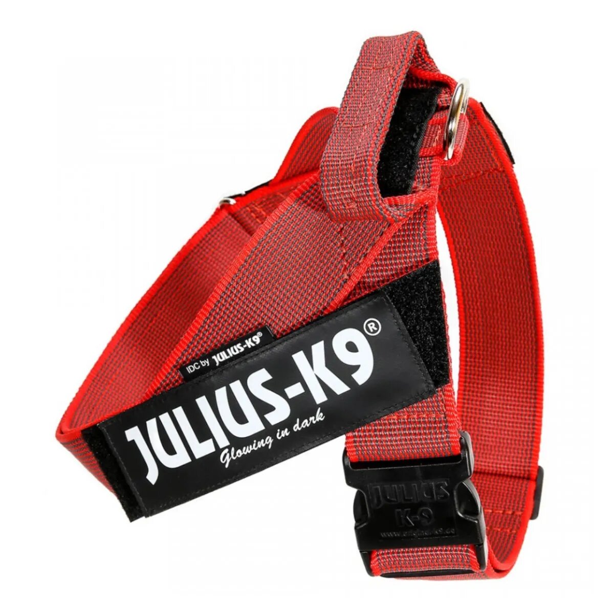 Julius-K9 IDC Color & Gray ham bandă câini 2XL 40-70kg roșu