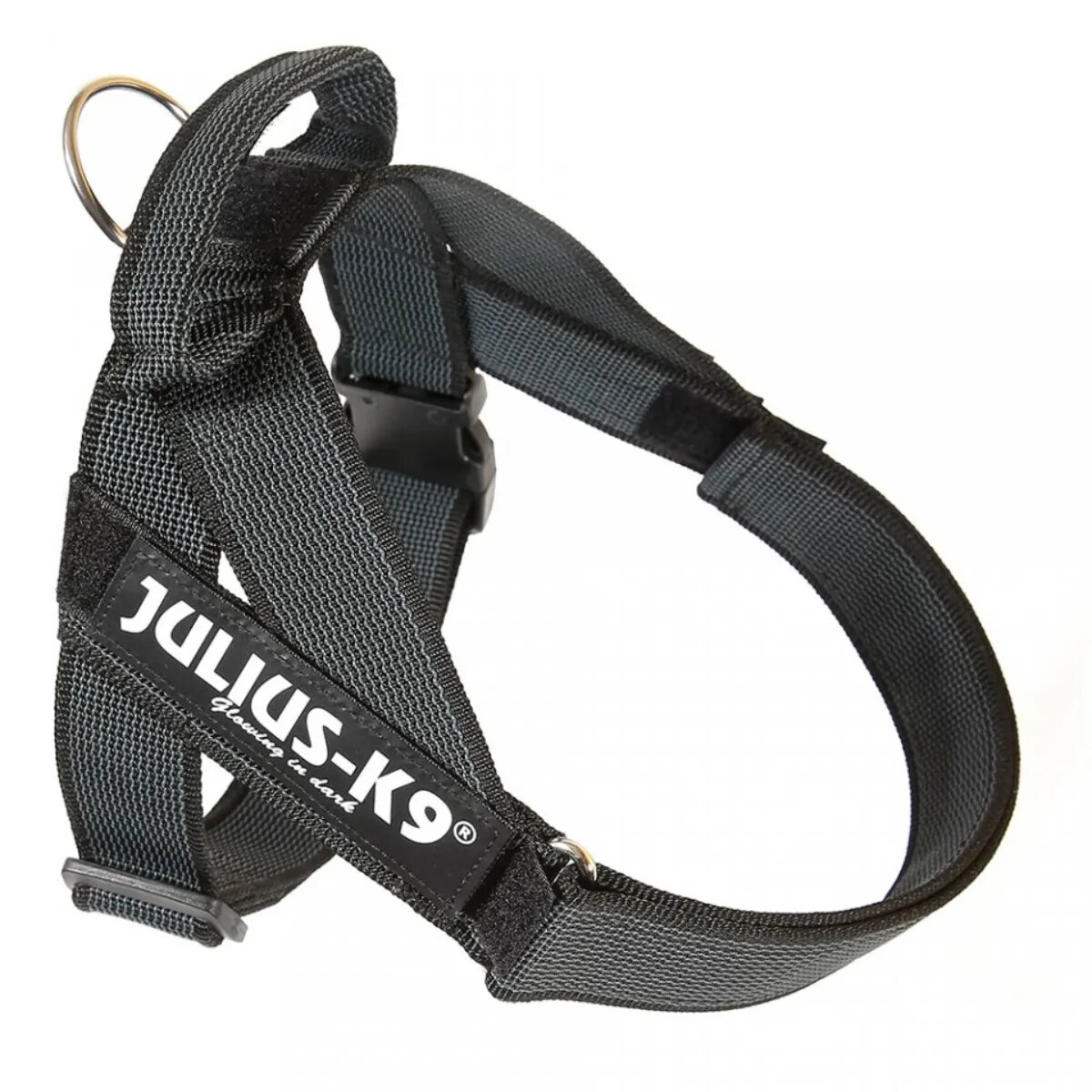Julius-K9 IDC Color & Gray ham bandă câini M 14-25kg negru