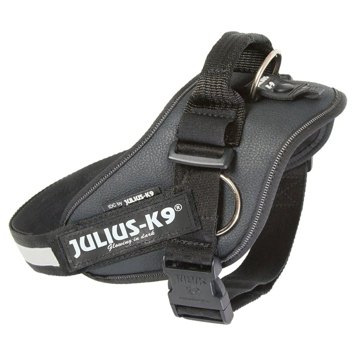 Julius-K9 IDC Power ham tractiune caini 2XL 40-70kg negru
