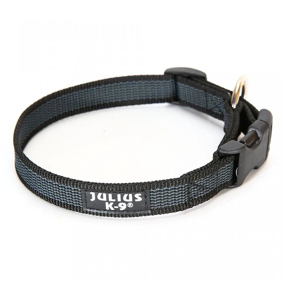 Julius-K9 Zgarda IDC Julius K9 Din Nylon 20 mm Neagra