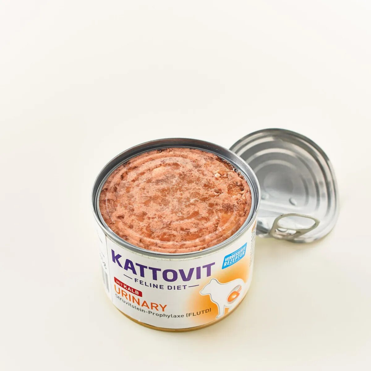 Kattovit Urinary Vițel dietă veterinară conservă hrană umedă pisici sistem urinar (în aspic) 185g