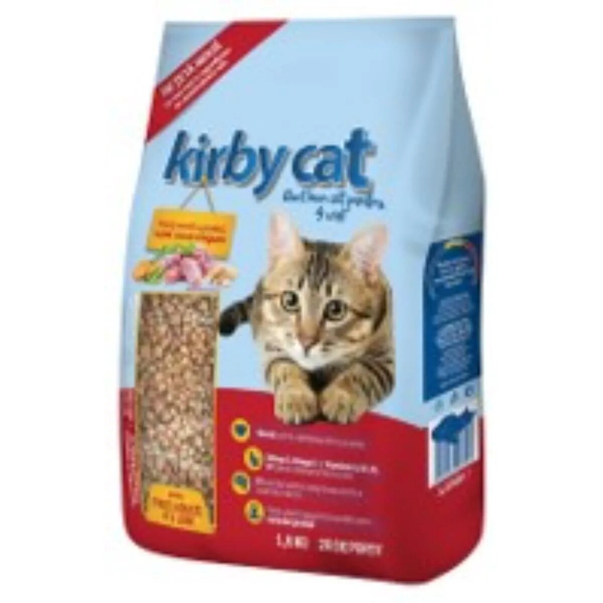 Kirby Cat Pui și Curcan hrană uscată pisici 1.5kg