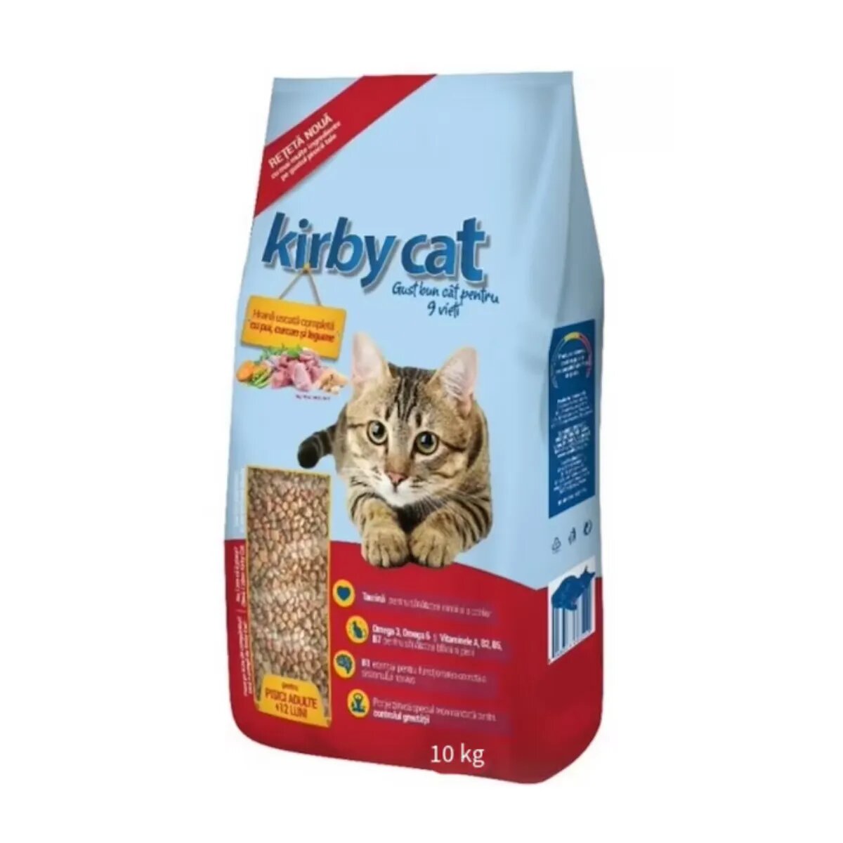 Kirby Cat Pui și Curcan hrană uscată pisici 10kg