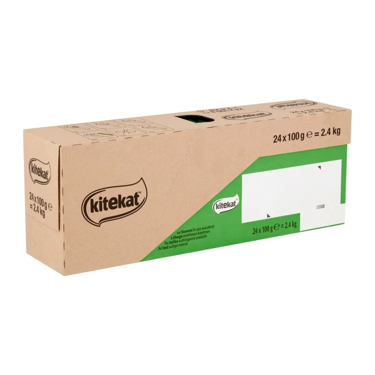 Kitekat Natural Vitality Somon plic hrană umedă pisici (în sos) 100g