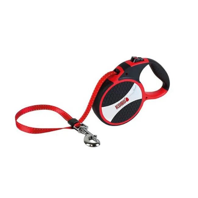 Kong Lesa Retractabila Explore 7.5m-50 Kg Rosu