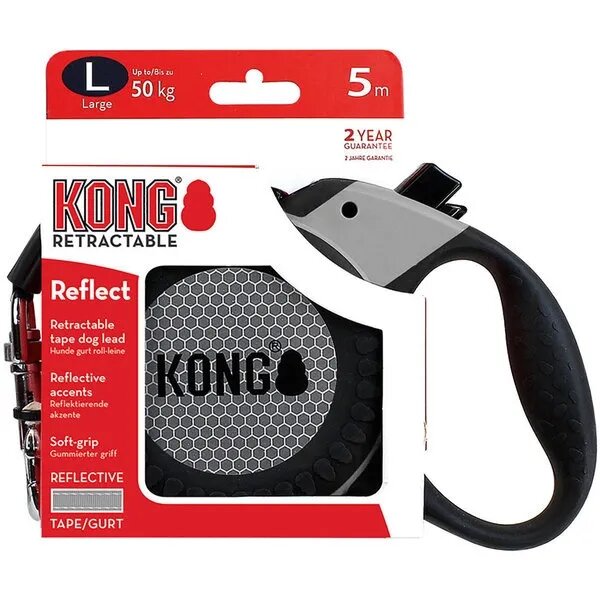 Kong Lesa Retractabila Reflect L 5m-50 Kg Gri