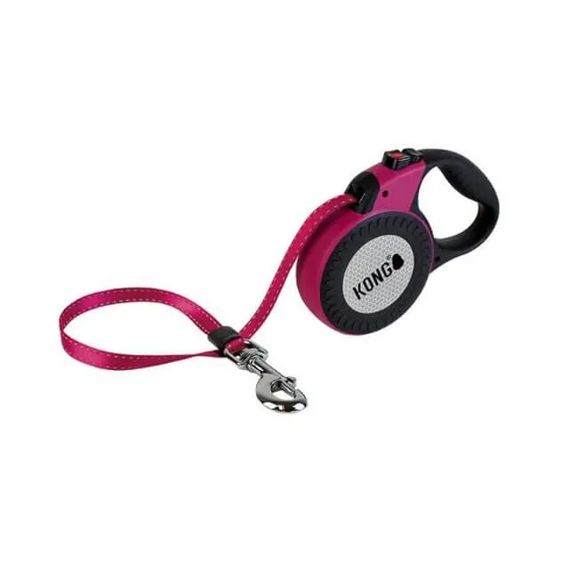 Kong Lesa Retractabila Reflect M 5m-30 Kg Fucsia