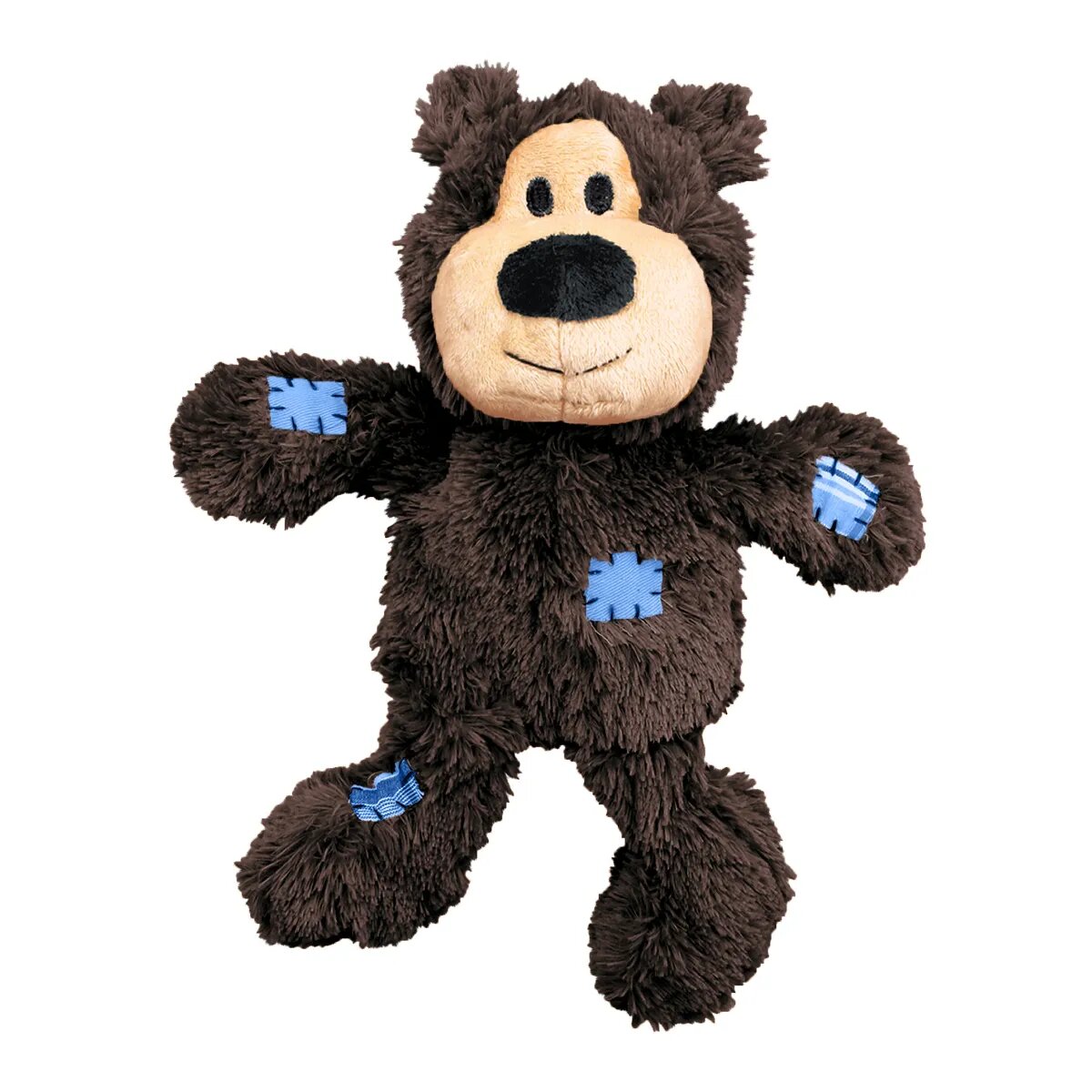 Kong Wild Knots Bear jucărie sfoară câini cu sunet pluș Wild Knots Bear jucărie sfoară câini S cu sunet pluș maro 1buc