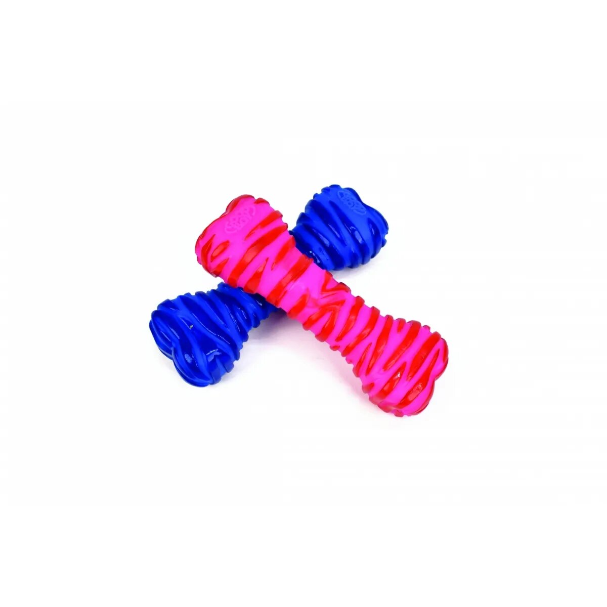 Leopet Os jucărie de aport câini S-M vinil activități fizice diverse culori 16 cm