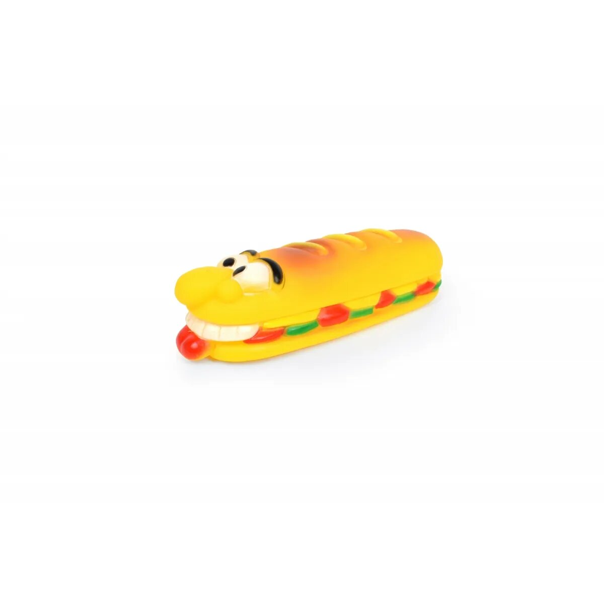 Leopet Paine Amuzantă jucărie de aport câini S-L vinil activități fizice multicolor 18 x 5.5 x 4.5 cm