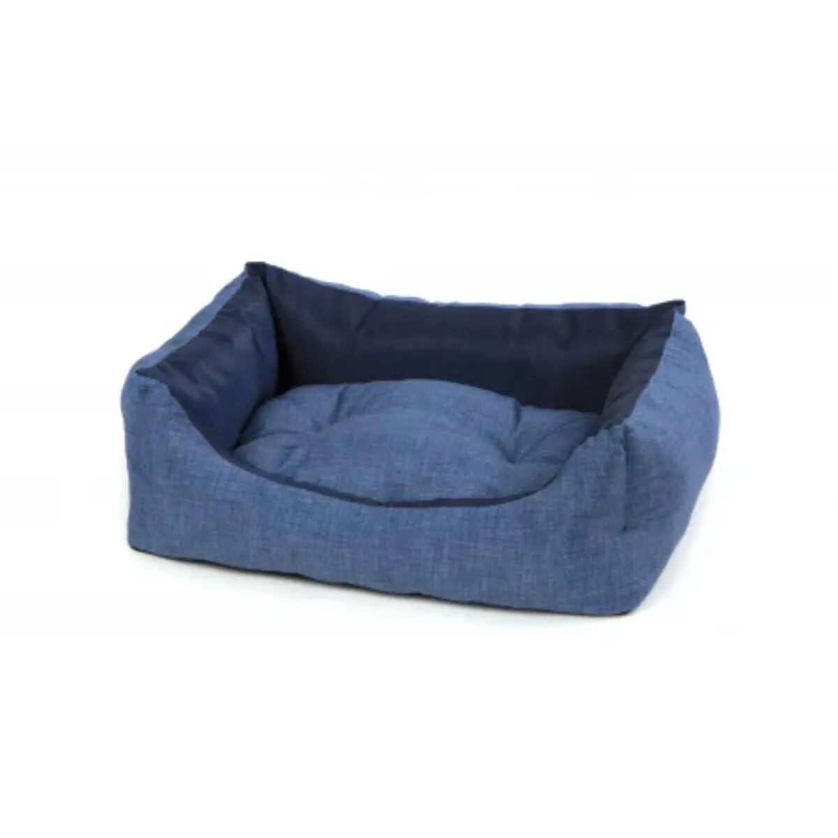 Leopet Rodi pat dreptunghiular câini poliester oxford rezistent la apă albastru 60x70cm