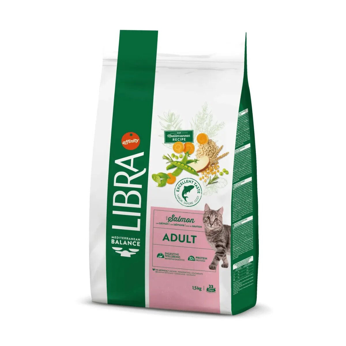 Libra Mediterranean Balance Somon hrană uscată pisici 12kg