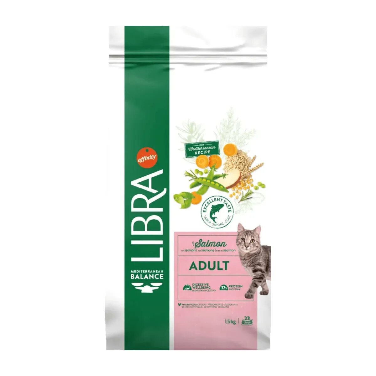 Libra Mediterranean Balance Somon hrană uscată pisici 12kg