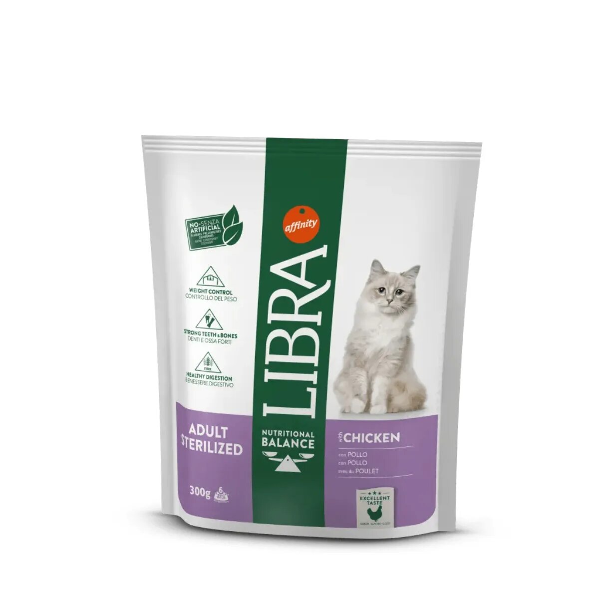 Libra Mediterranean Balance Sterilized Pui hrană uscată pisici sterilizate 12kg