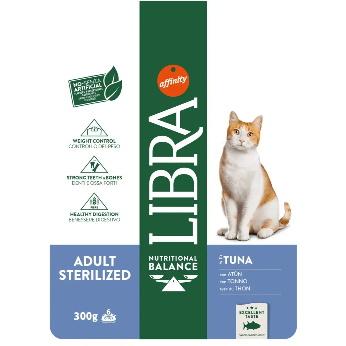 Libra Mediterranean Balance Sterilized Ton hrană uscată pisici sterilizate 12kg