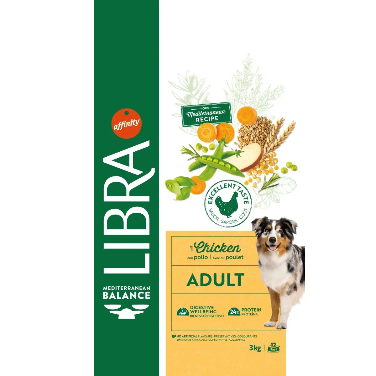 Libra Mediterranean Balance XS-XL Pui hrană uscată câini 14kg