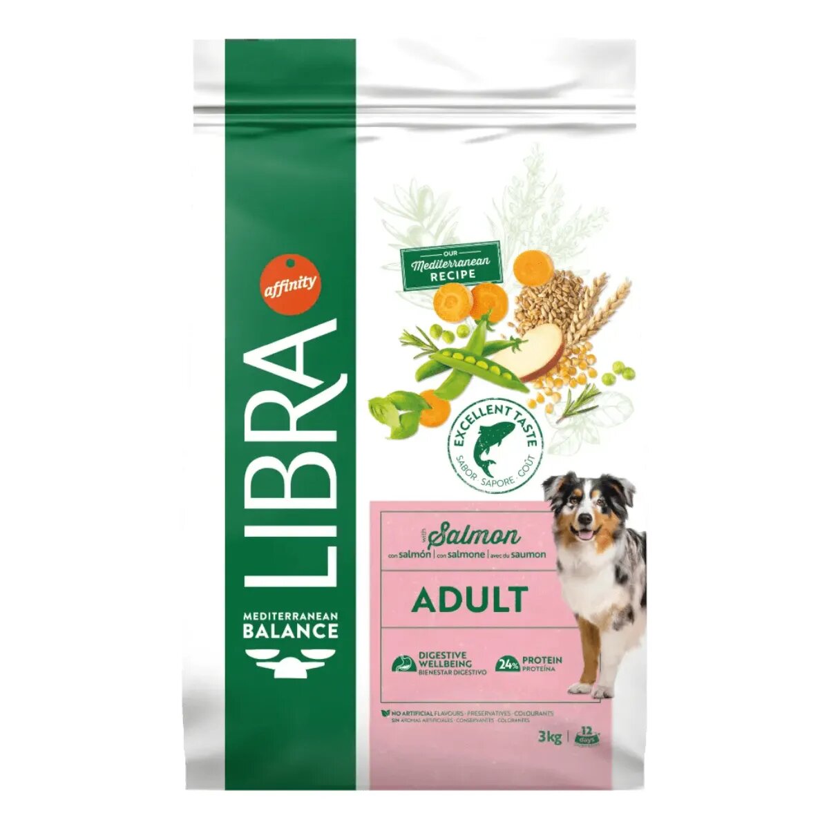 Libra Mediterranean Balance XS-XL Somon hrană uscată câini 14kg