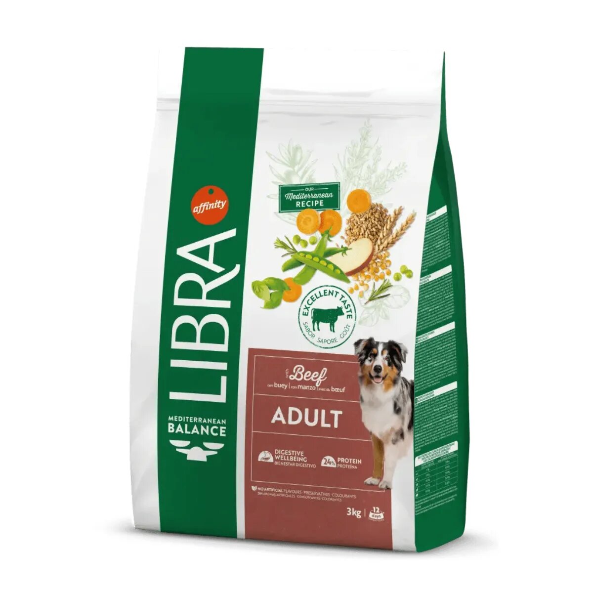 Libra Mediterranean Balance XS-XL Vită hrană uscată câini 14kg