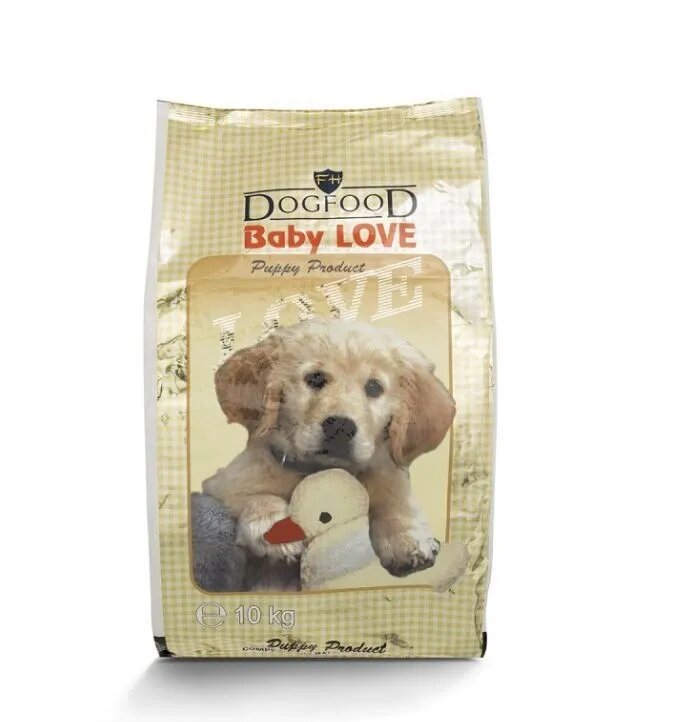 Ljubimetz DOG FOOD Baby Love XS-XL Pui hrană uscată câini junior 10 kg