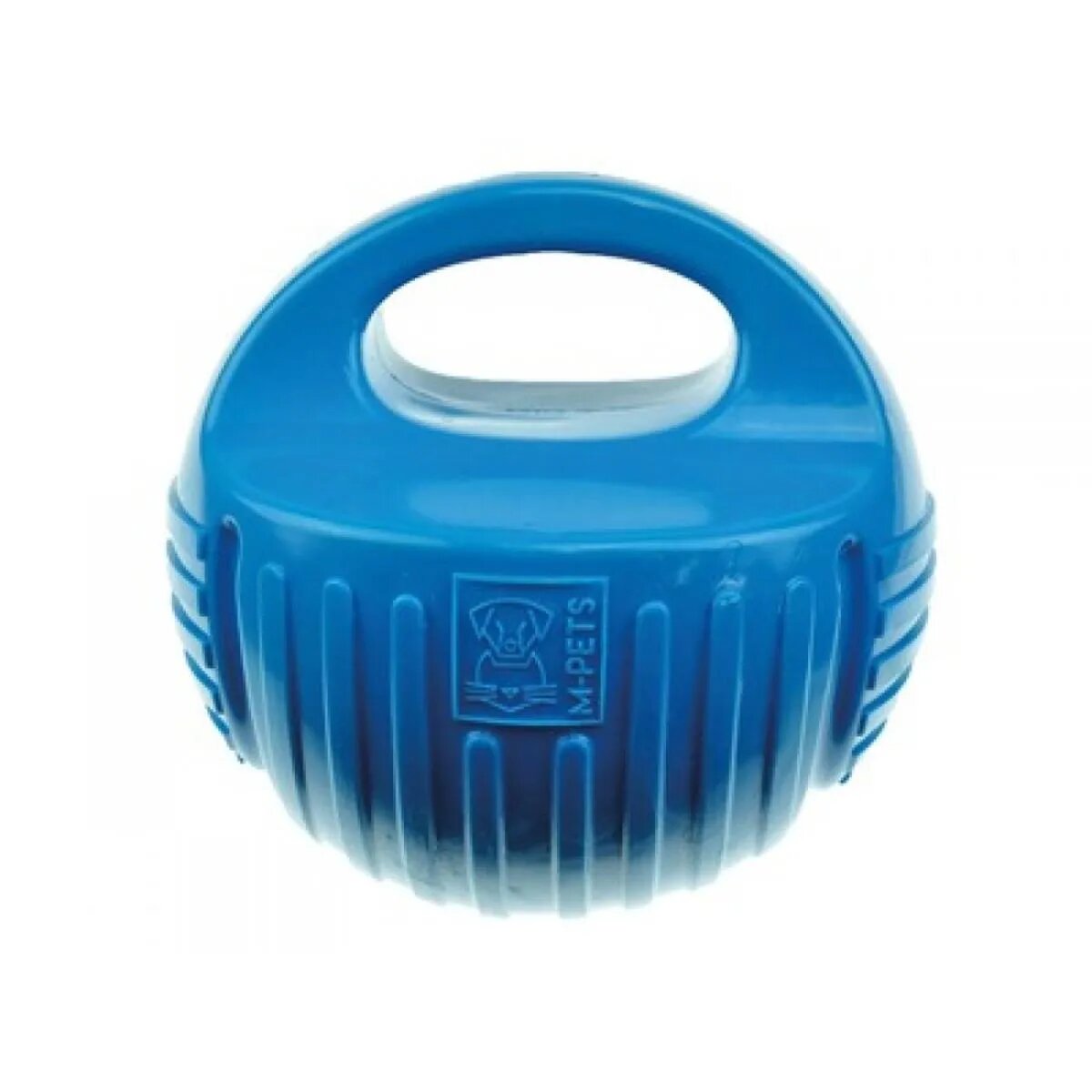 M-PETS Arco jucărie minge câini dentiție cauciuc Arco jucărie minge câini M-XL dentiție cauciuc albastru ⌀18cm