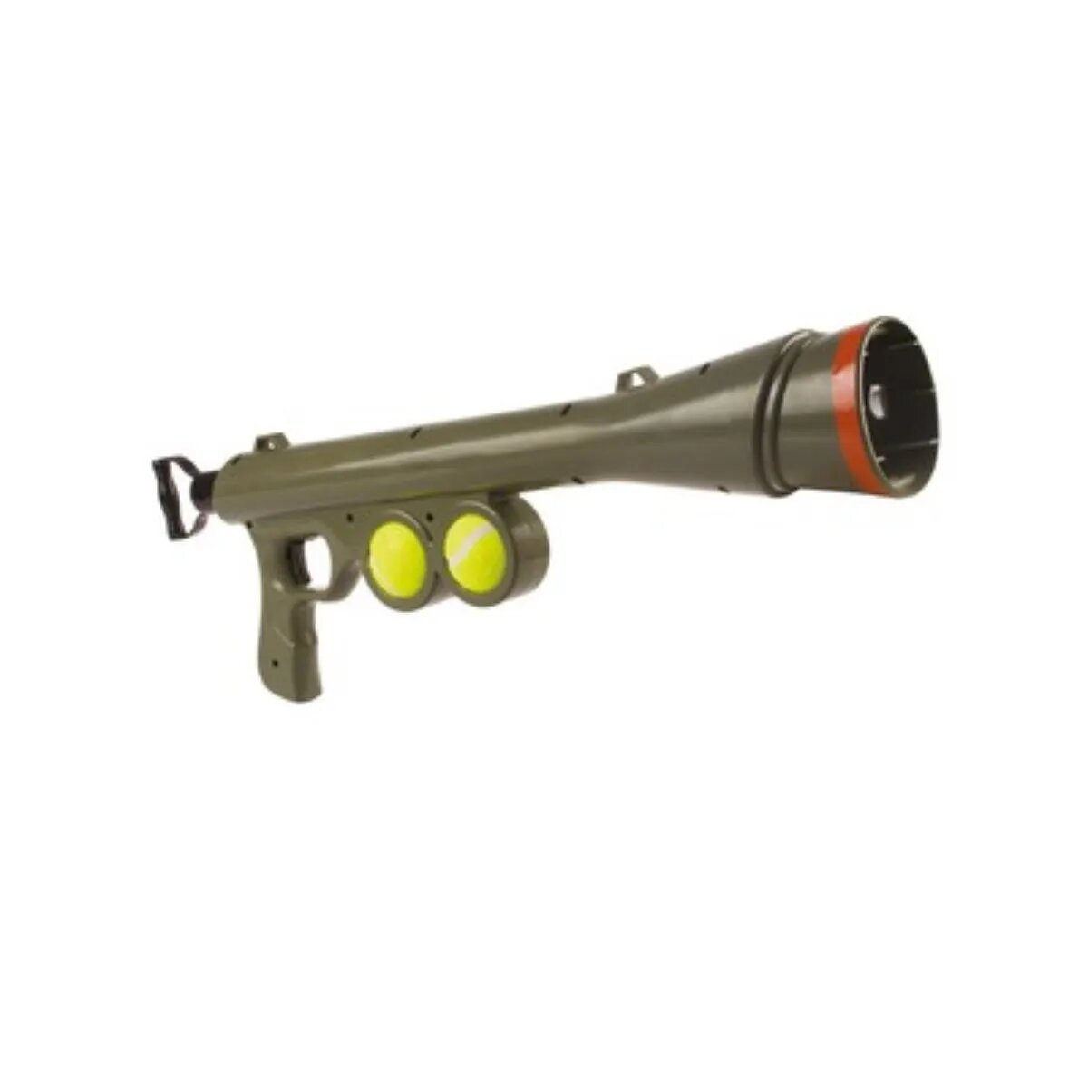 M-PETS Bazooka Ball Launcher jucărie interactivă câini XS-XL activități fizice plastic gri 60cm