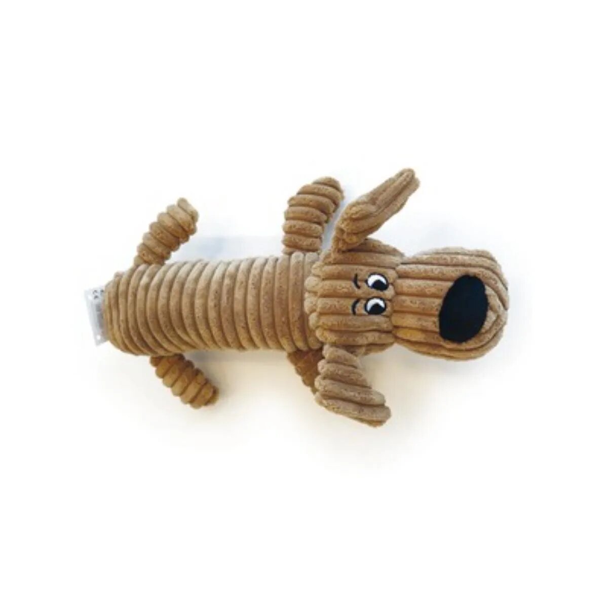 M-PETS Charly Squeaker jucărie de pluș câini XS-L cu sunet pluș maro 32cm