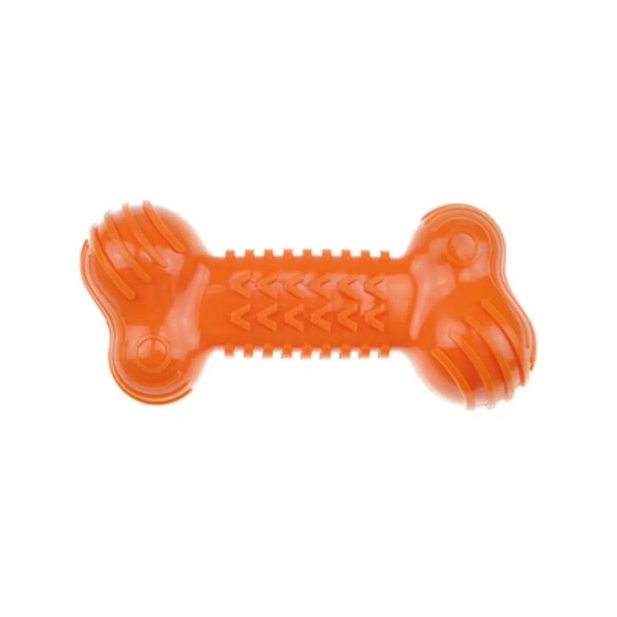 M-PETS Funbone jucărie de ros câini dentiție cauciuc Funbone jucărie de ros câini XS-L dentiție cauciuc portocaliu 18cm