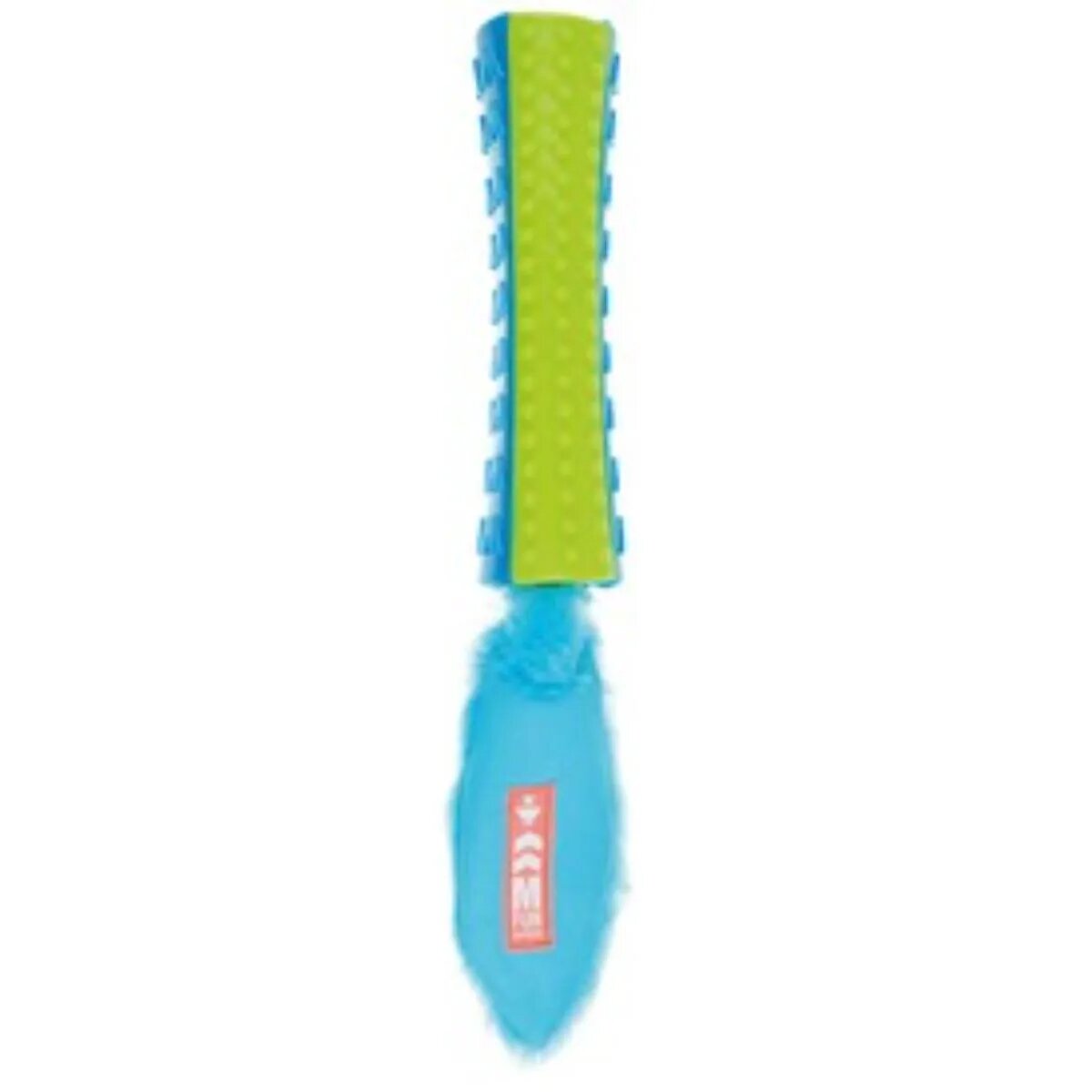 M-PETS Funsty On/Off jucărie interactivă câini S-L cu sunet dentiție pluș albastru și verde 40cm