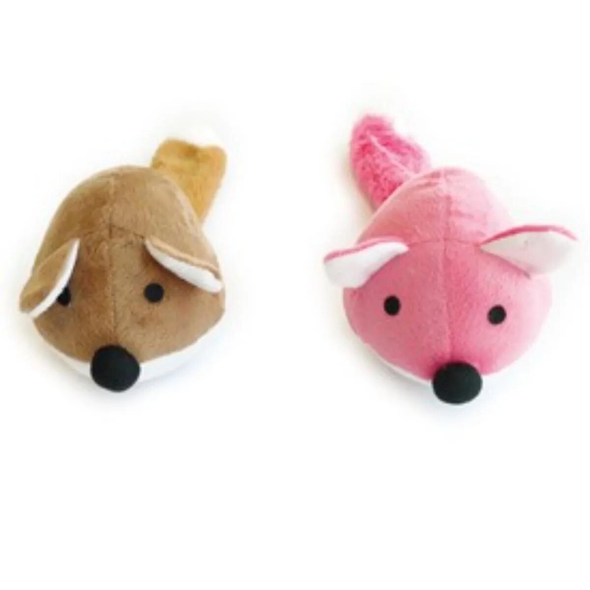 M-PETS Gringo Foxes Squeaker jucărie de pluș câini XS-M cu sunet pluș diverse culori 10x9.5cm