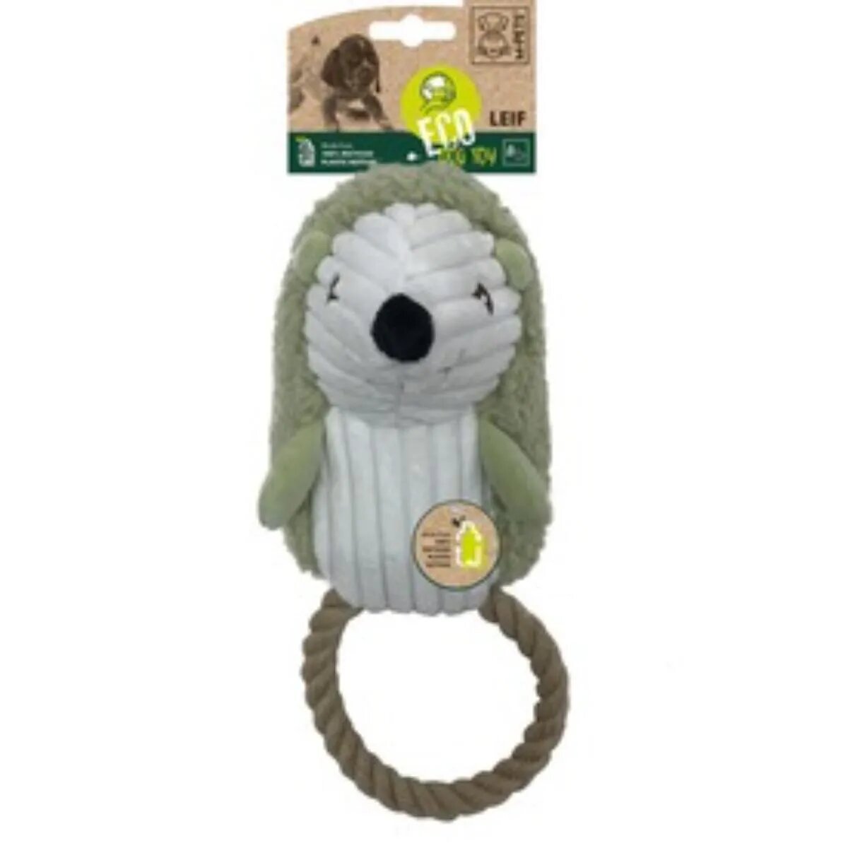 M-PETS Leif Eco jucărie sfoară câini XS-M activități fizice iută maro 26cm