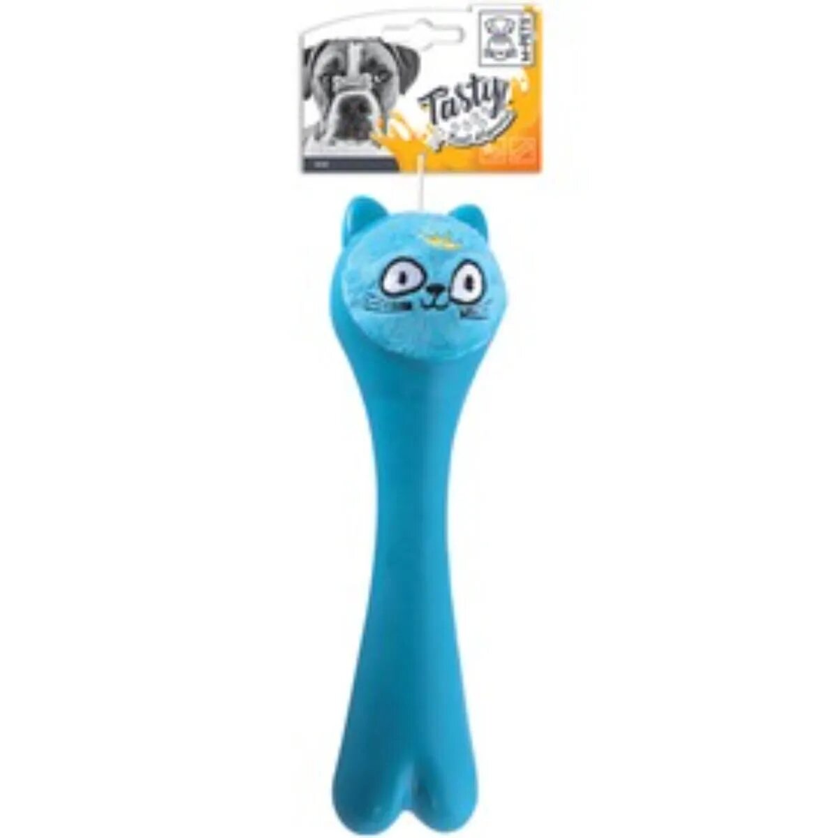 M-PETS Rob jucărie interactivă câini eliberare recompense cauciuc Rob jucărie interactivă câini XS-L eliberare recompense cauciuc albastru 23.5cm