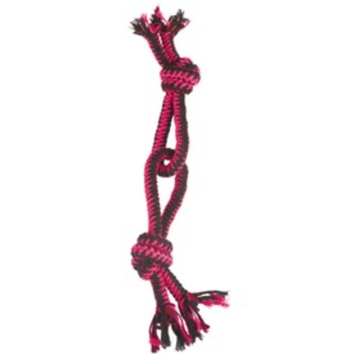 M-PETS Twist Eight jucărie sfoară câini S-L activități fizice textil diverse culori 49cm