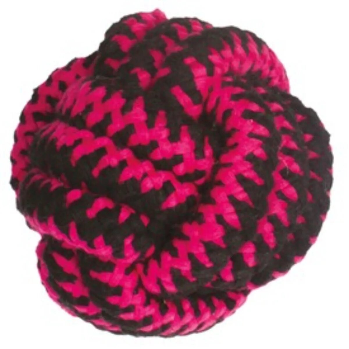 M-PETS Twist jucărie minge câini S-L activități fizice textil diverse culori ⌀11cm