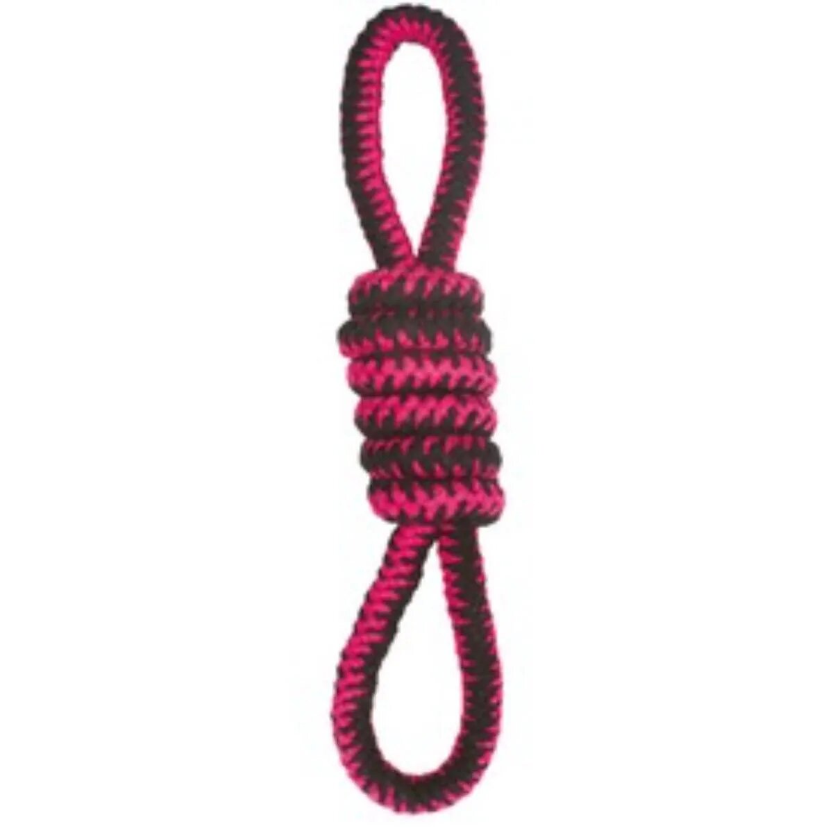 M-PETS Twist Node jucărie sfoară câini S-L activități fizice textil diverse culori 48cm