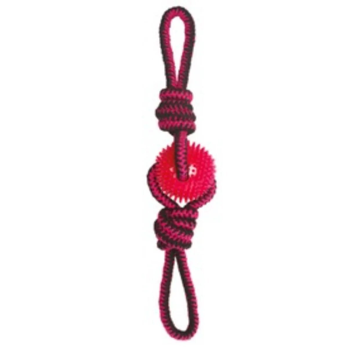 M-PETS Twist Prickly Trio jucărie sfoară câini M-XL activități fizice dentiție textil diverse culori 60cm