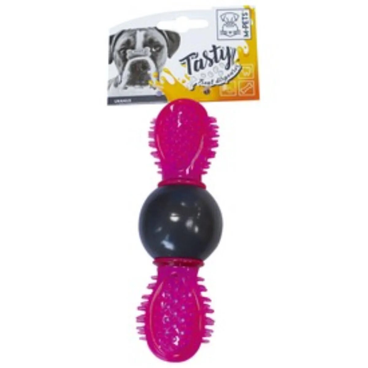M-PETS Uranus jucărie interactivă câini eliberare recompense dentiție cauciuc Uranus jucărie interactivă câini S-L eliberare recompense dentiție cauciuc mov 16.5cm