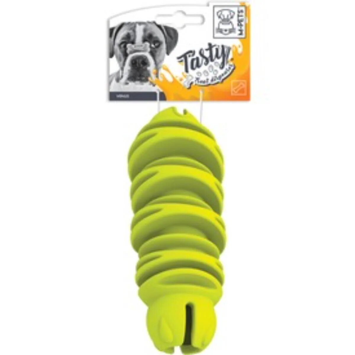 M-PETS Venus jucărie interactivă câini S-L eliberare recompense dentiție cauciuc verde 6x6.1cm