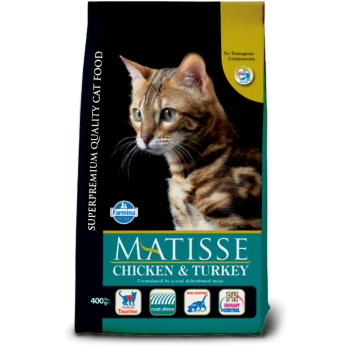 Matisse Pui și Curcan hrană uscată pisici 10kg