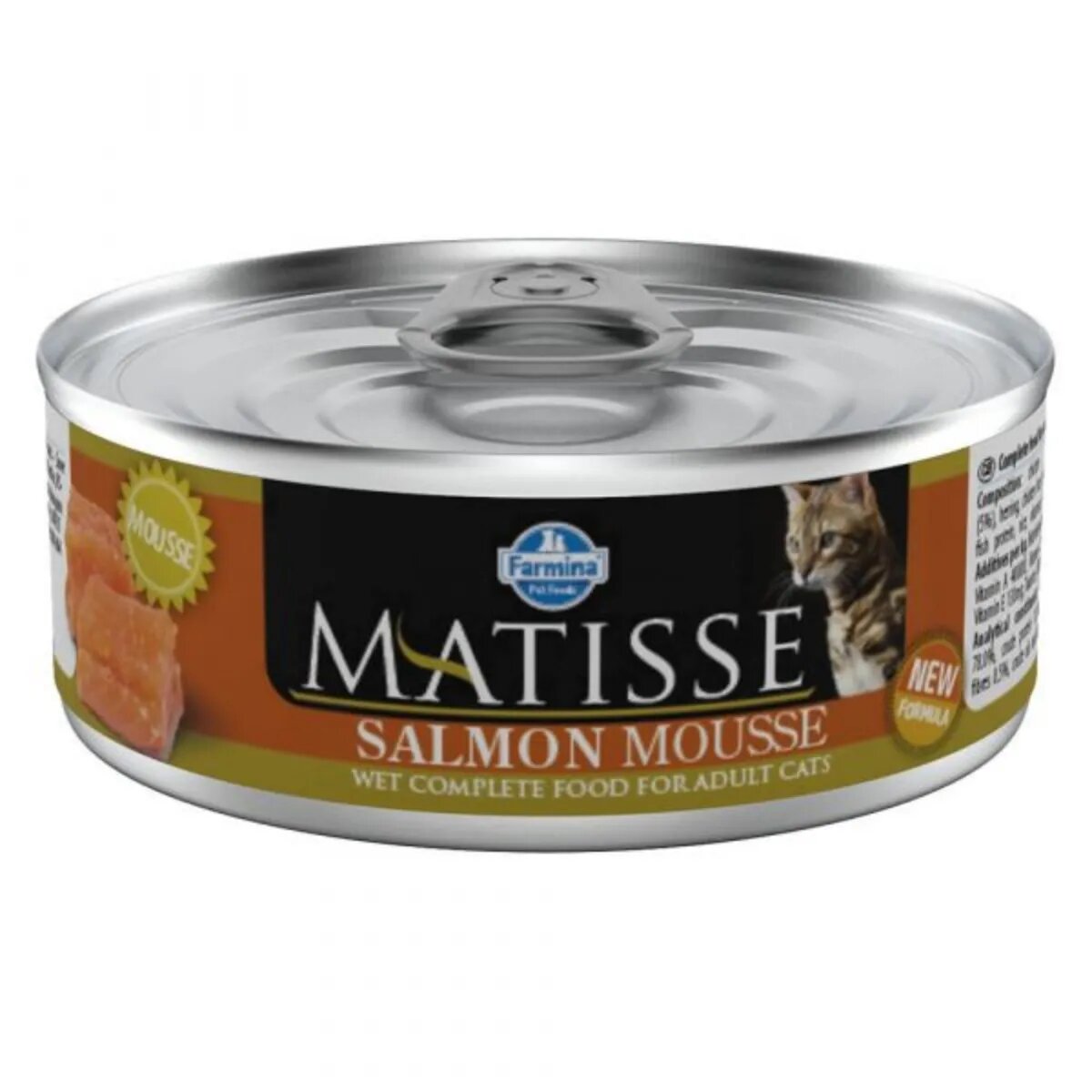 Matisse Somon conservă hrană umedă pisici (pate) 85g