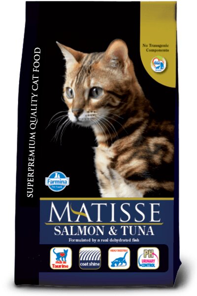 Matisse Somon și Ton hrană uscată pisici 10kg