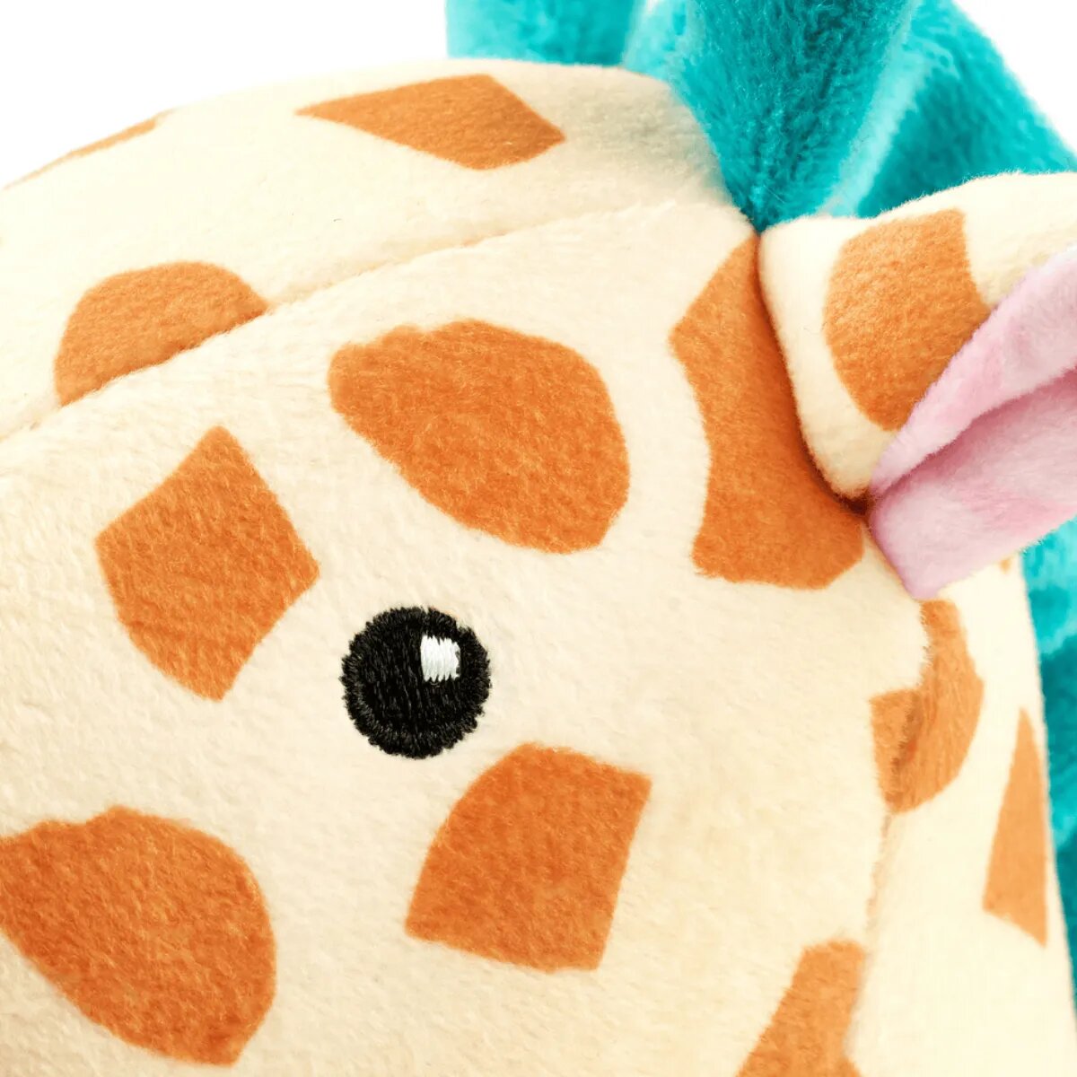 MAX & MOLLY Huggles Girafa Jerry jucărie de aport câini activități fizice poliester maro și albastru 26x23cm 1buc