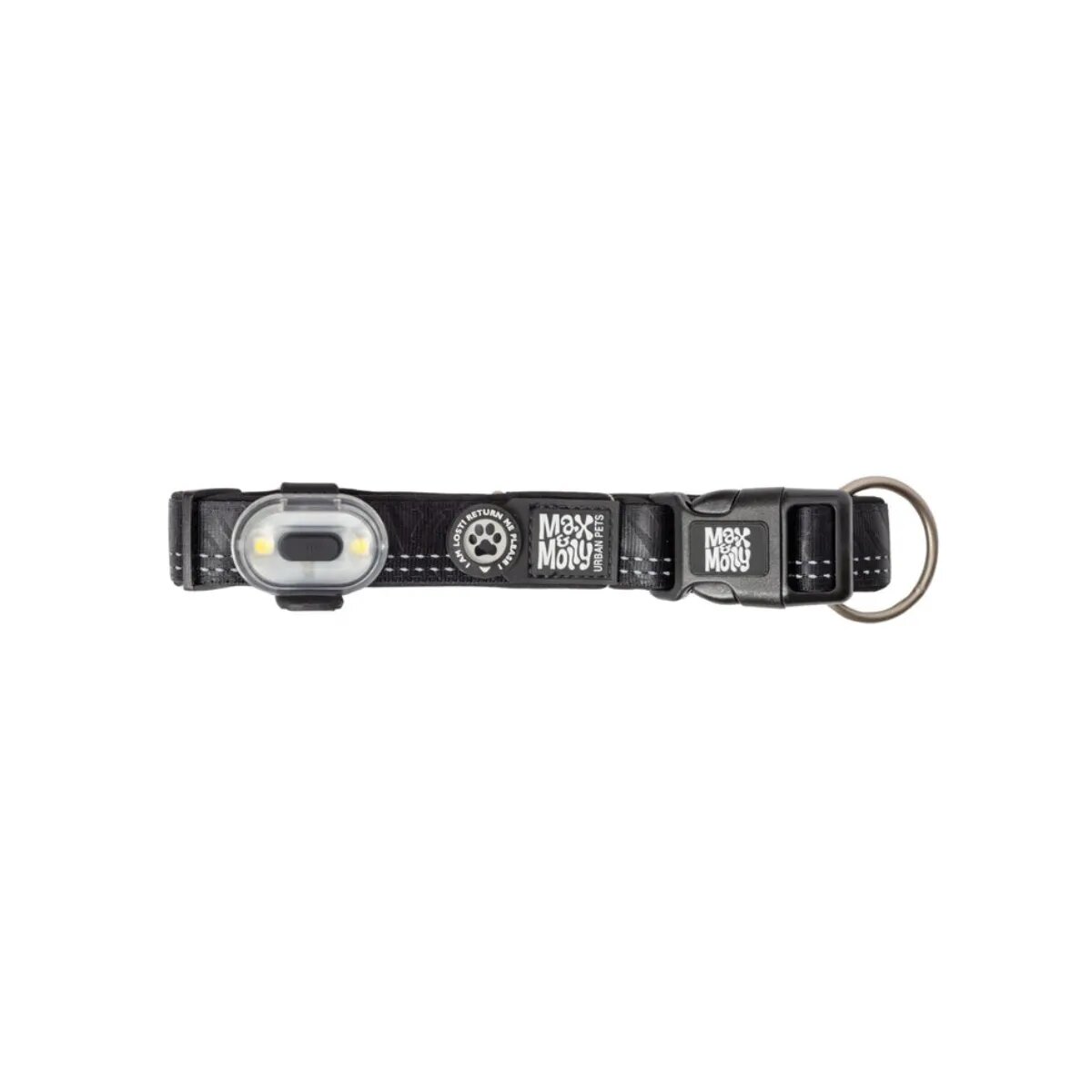 MAX & MOLLY Matrix Ultra Led accesoriu iluminat câini negru