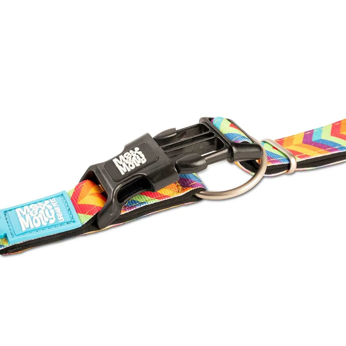 MAX & MOLLY Smart ID Summertime zgardă câini ajustabilă poliester portocaliu cataramă trident XS(22-35 x 1cm)