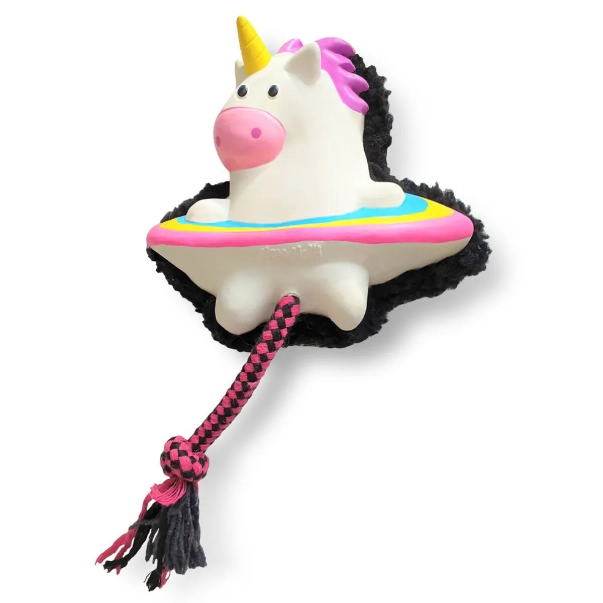 MAX & MOLLY Snuggles Magic Mikey jucărie de aport câini dentiție cu sunet poliester alb și multicolor 1buc